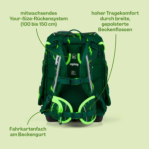 Ergobag - Set de Mochilas escolares cubo Wonbearcastle