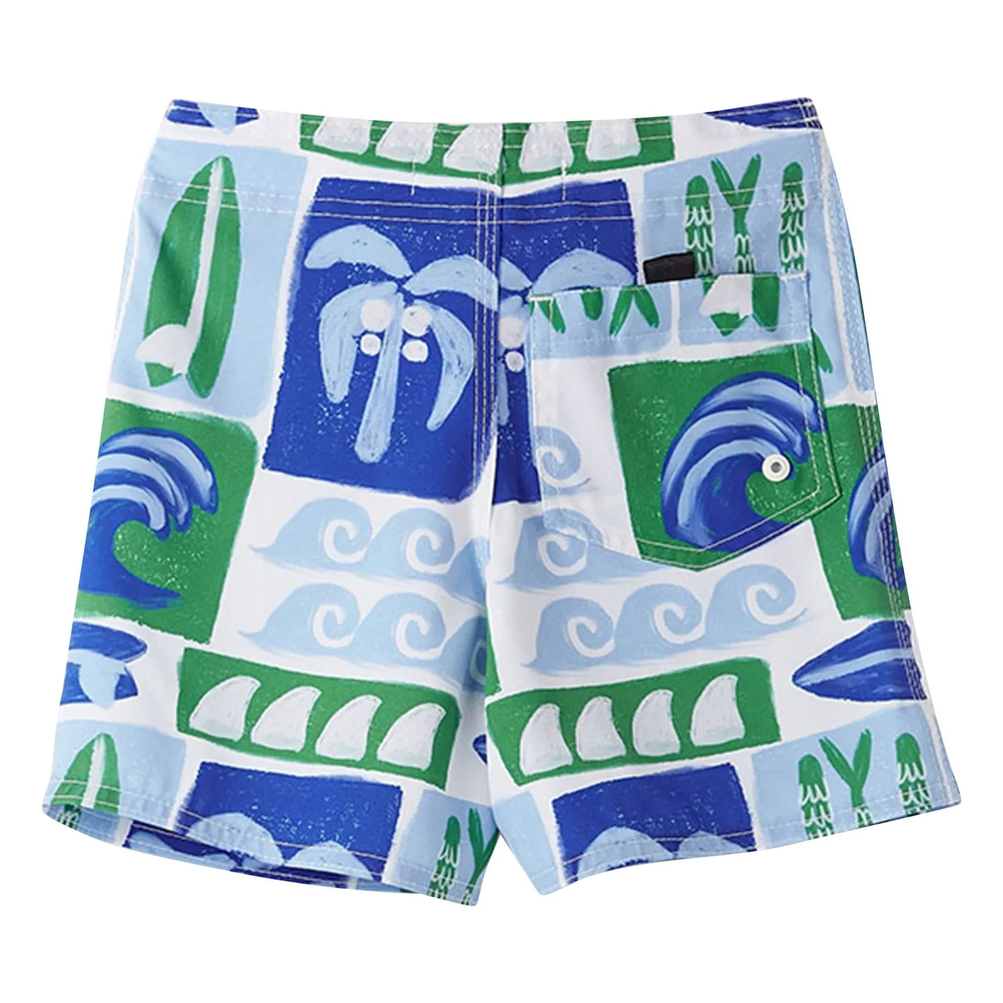 Fabula - Rio Vagues Pantalón Corto de Baño | Azul