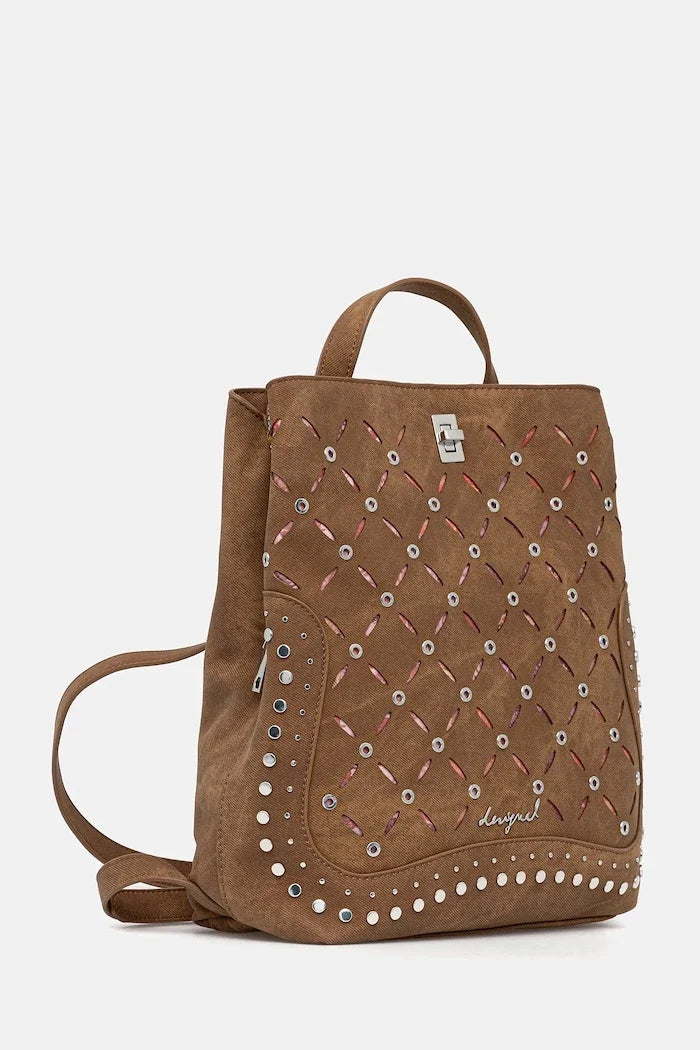 Mochila Desigual YANKEE METAL PATCH S