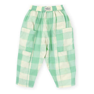 Goldie + Ace - Pantalones Carreaux | Verde