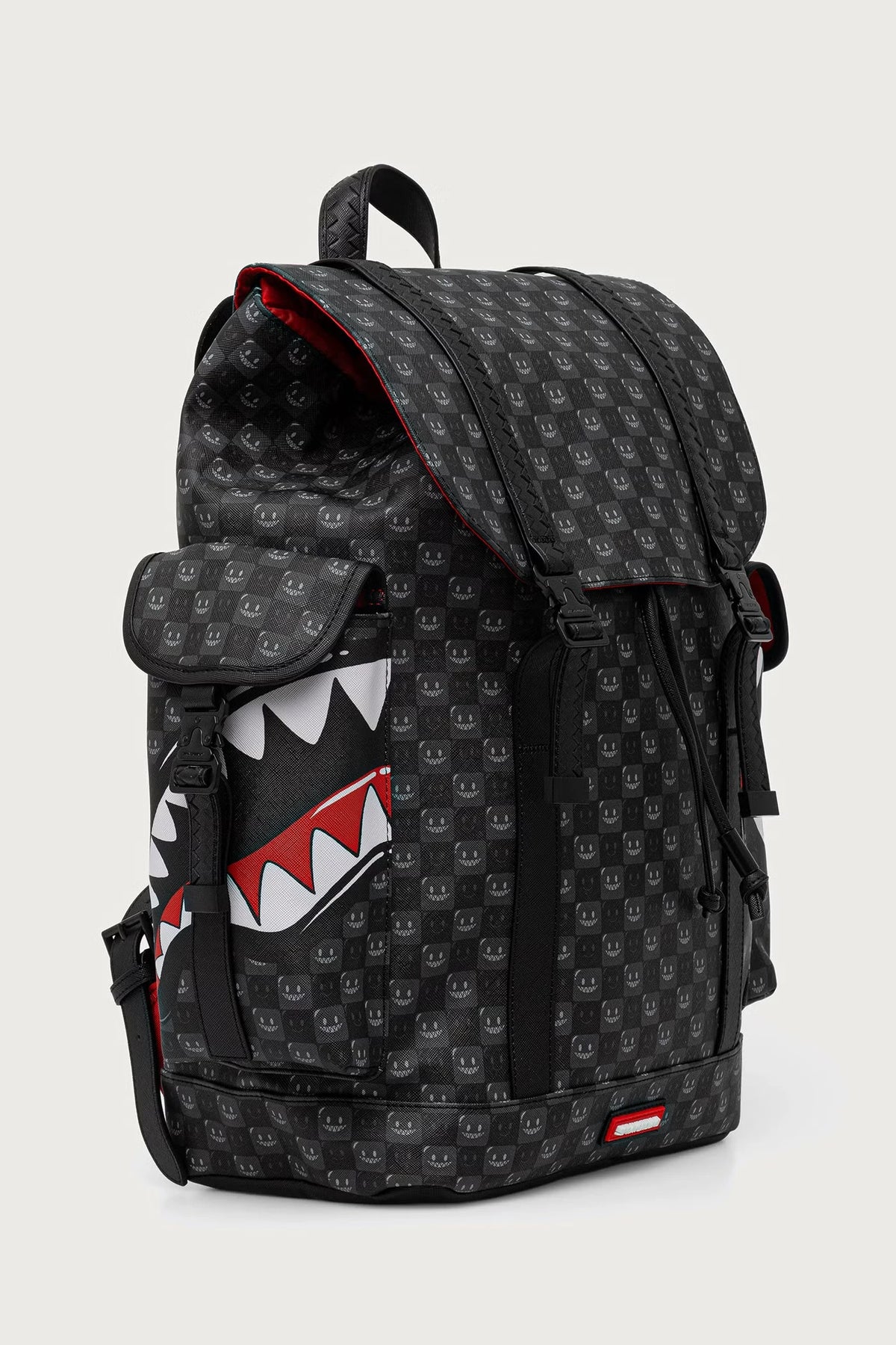 Sprayground - Mochila Negra con Tiburones en París 910B9311NSZ