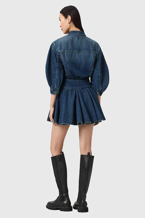Vestido de mezclilla acampanado ARLO de AllSaints