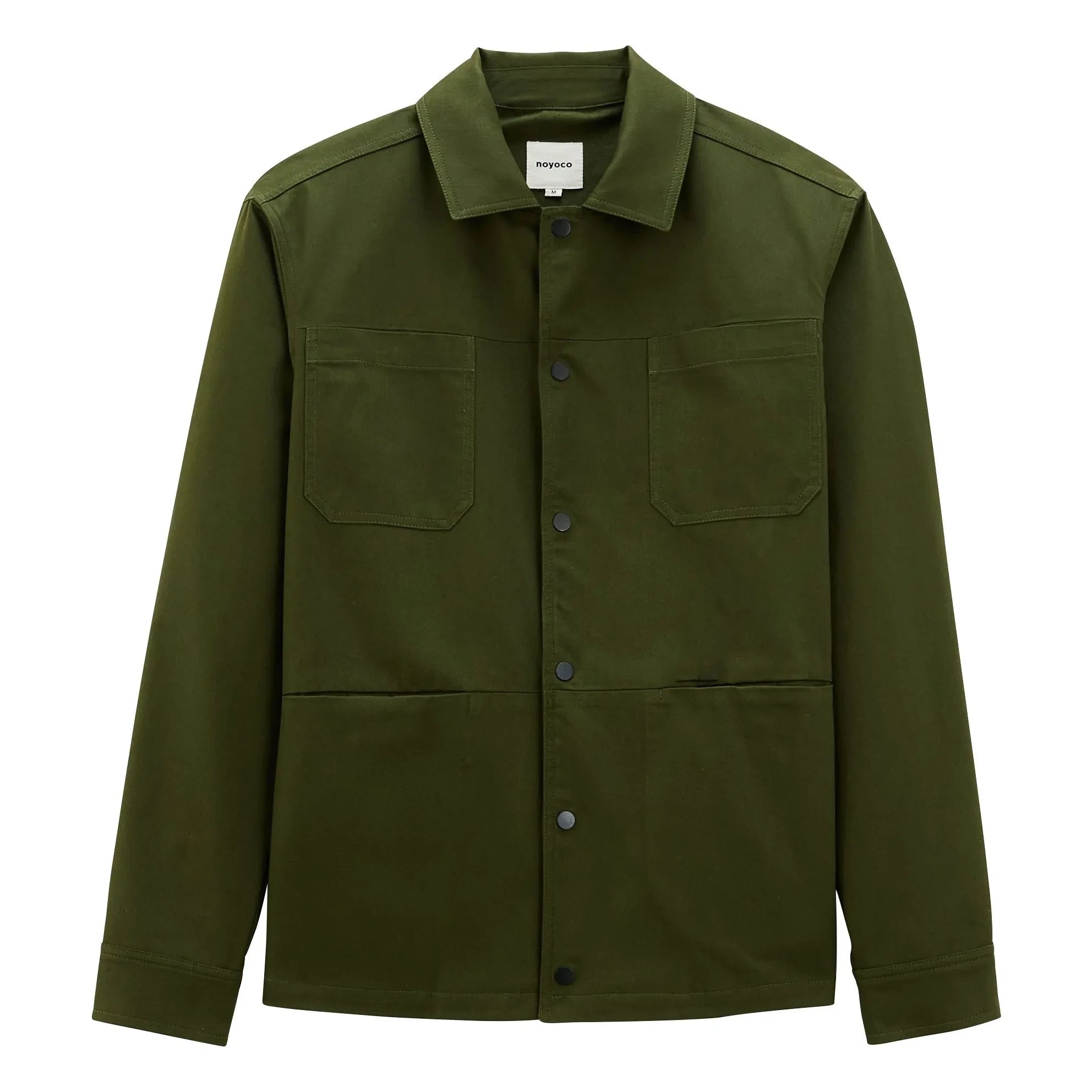 Noyoco - Chaqueta de Algodón Orgánico Vancouver | Verde Bosque