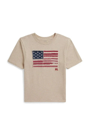 Camiseta de algodón para niños Polo Ralph Lauren