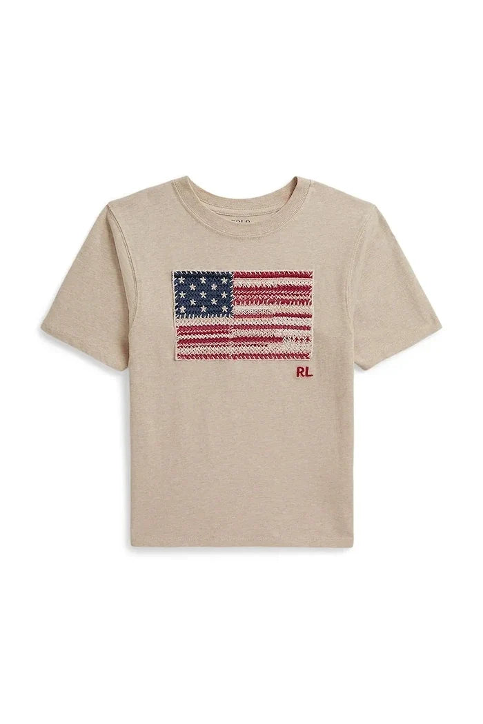 Camiseta de algodón para niños Polo Ralph Lauren
