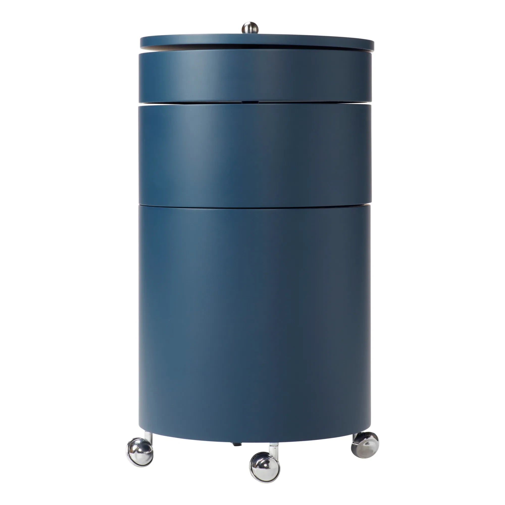 Verpan - Mueble de almacenaje móvil Barboy | Azul