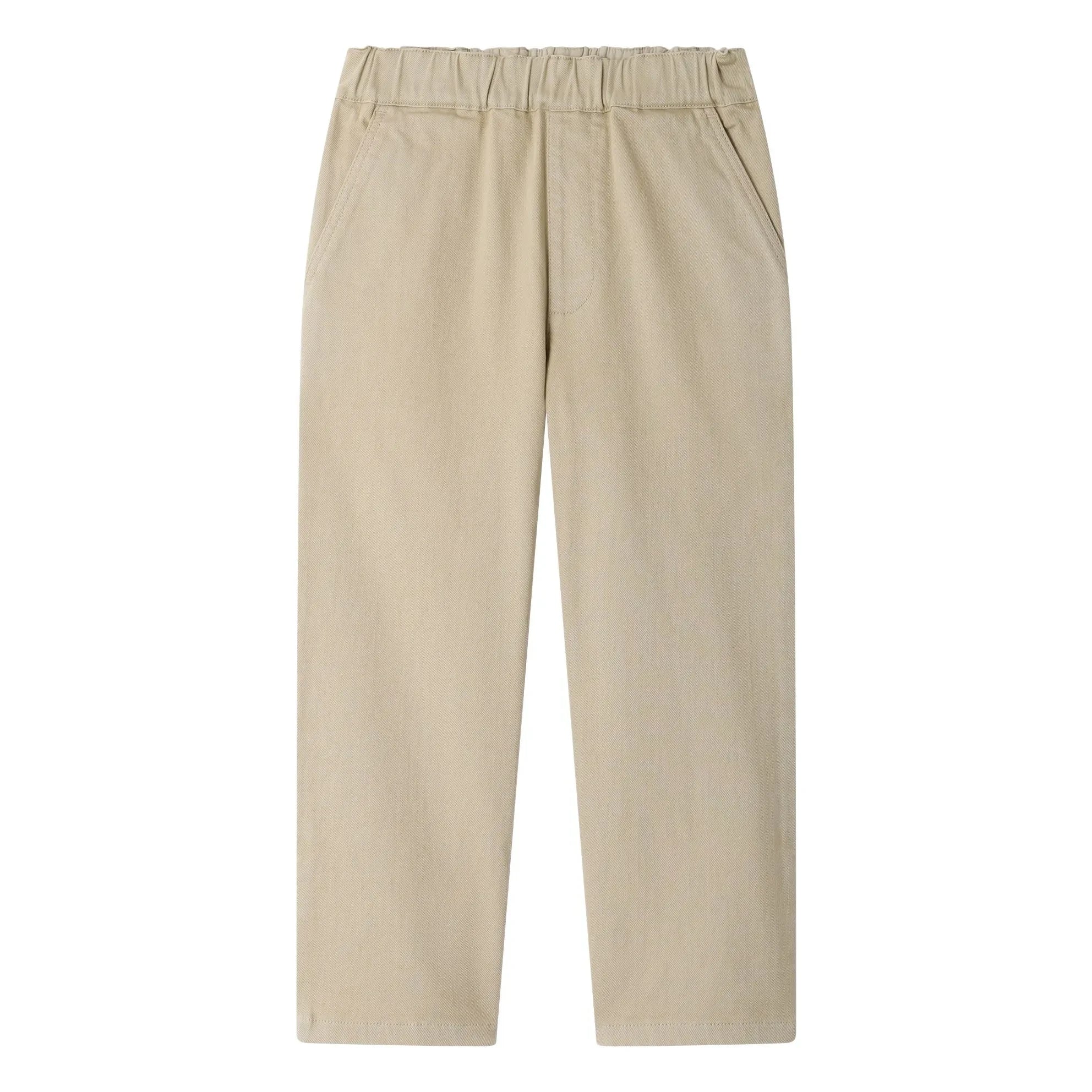 Pantalones de algodón orgánico Maurice de Bonpoint | Beige