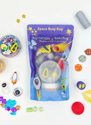 Invitación a imaginar - Set de actividad de masa de modelar sorpresa - Espacio