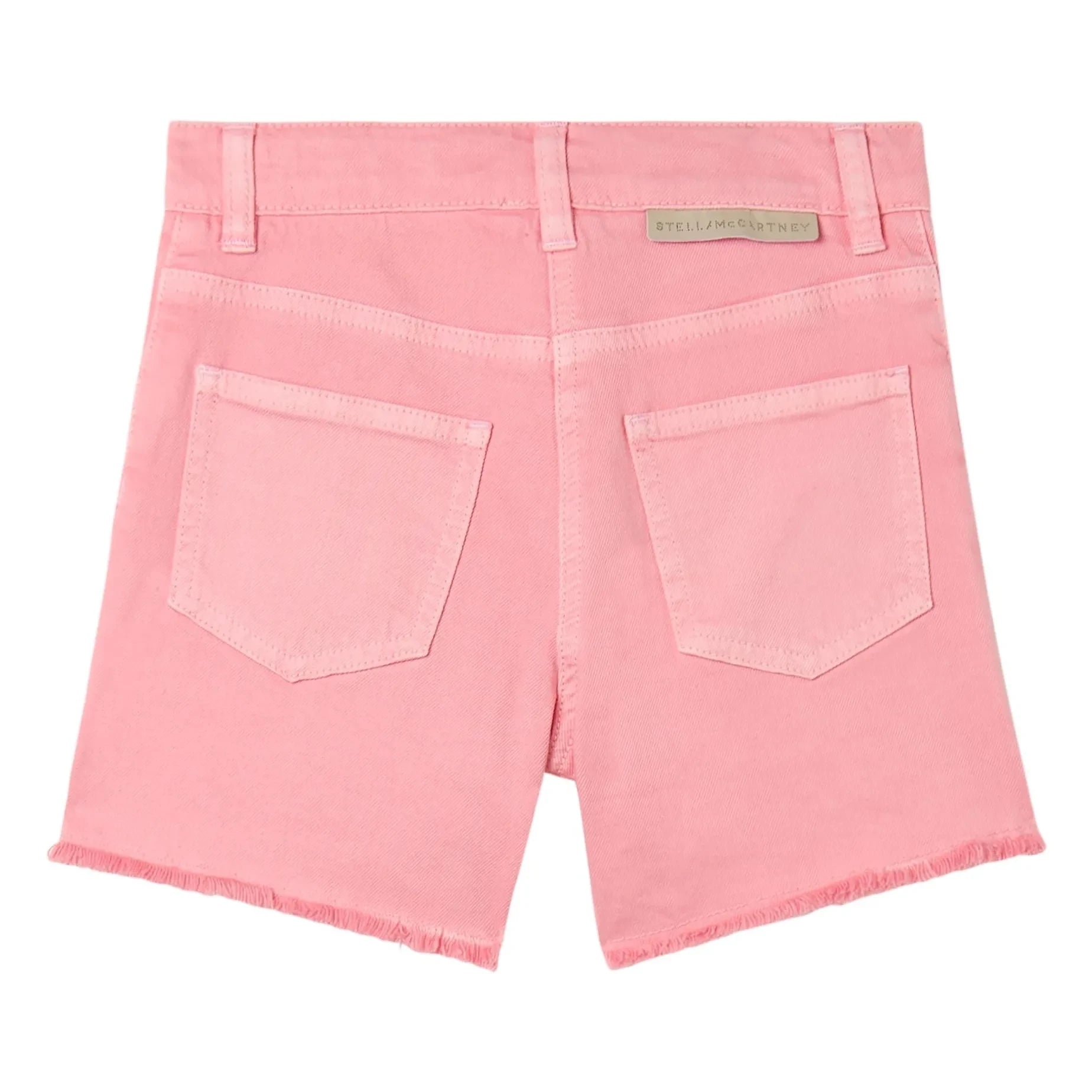 Stella McCartney Kids - Shorts vaqueros floreados | Rosa