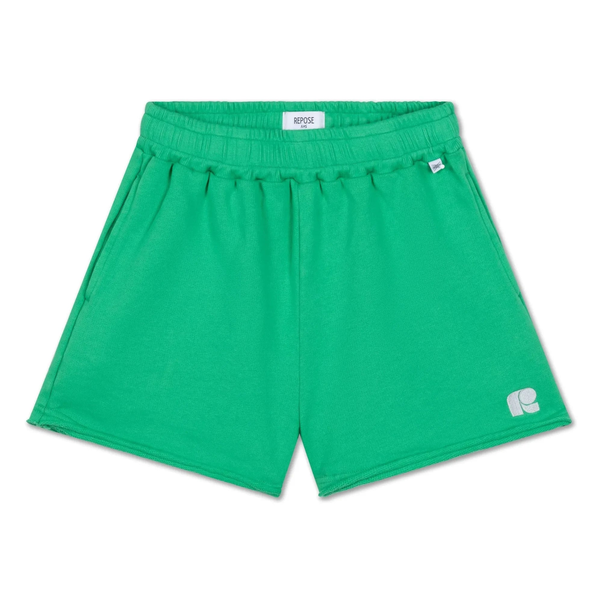 Repose AMS - Pantalón corto Jogger R de algodón orgánico | Verde