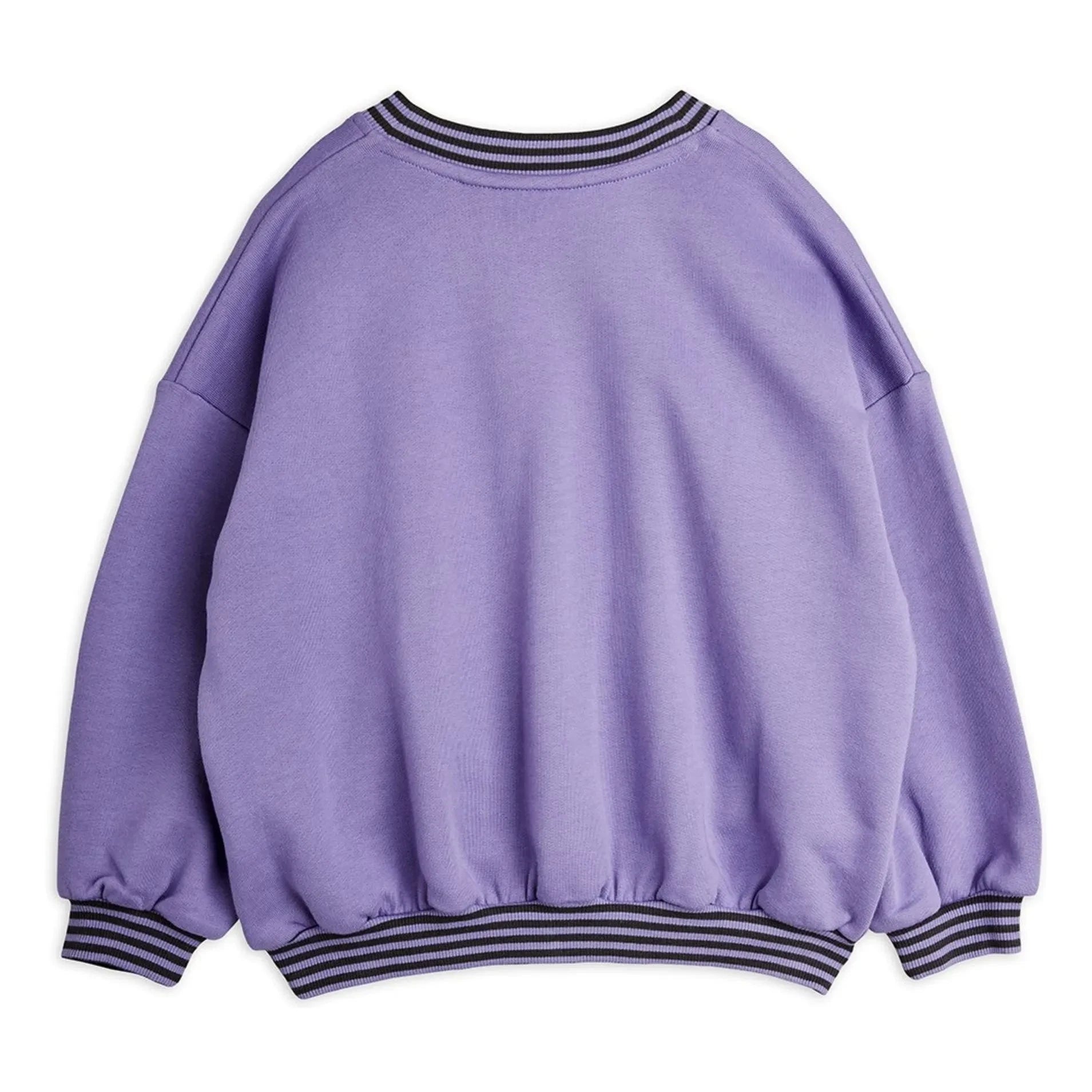 Mini Rodini - Sudadera de fútbol de algodón orgánico | Morado