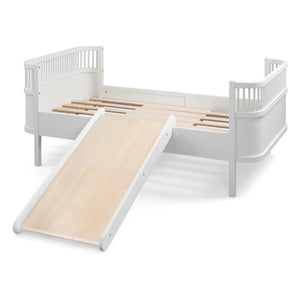 Sebra - Tobogán de cama 2 en 1 | Blanco
