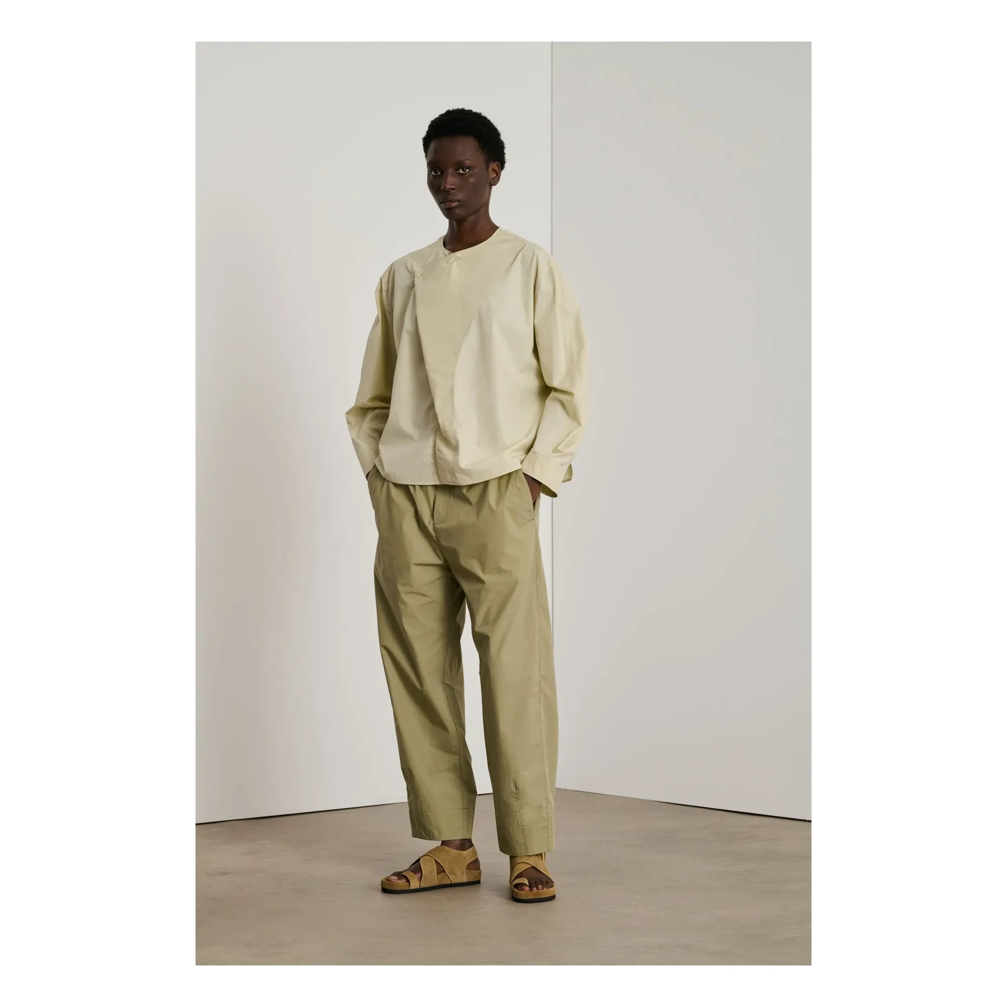Soeur - Andreas trousers | Green clay