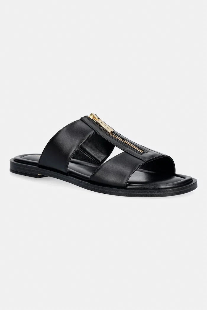 Sandalia plana de cuero para mujer MICHAEL Michael Kors Berkley