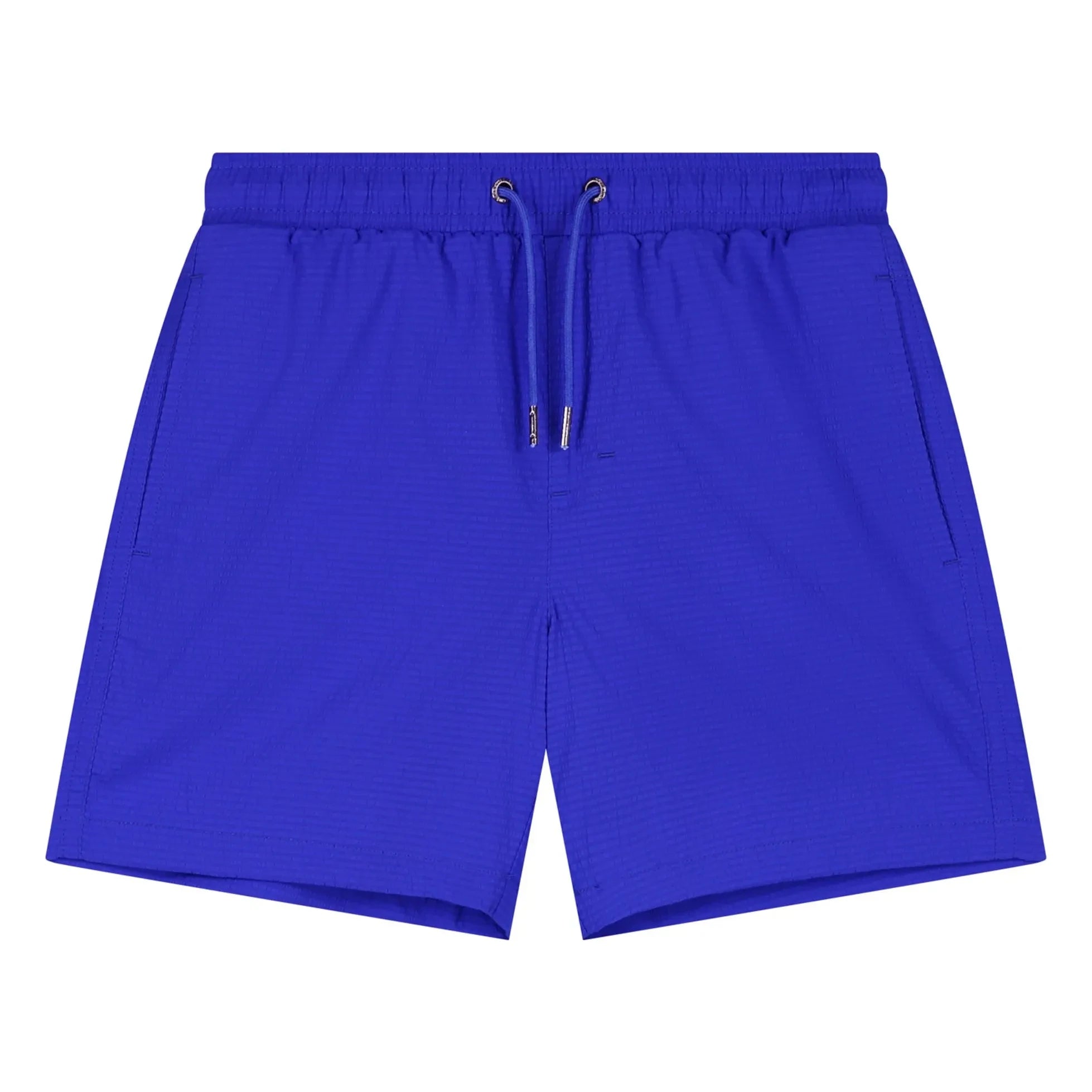 Beachlife - Bañador Texturizado Liso | Azul Eléctrico