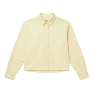 Smallable Woman - Camisa corta de color amarillo pálido