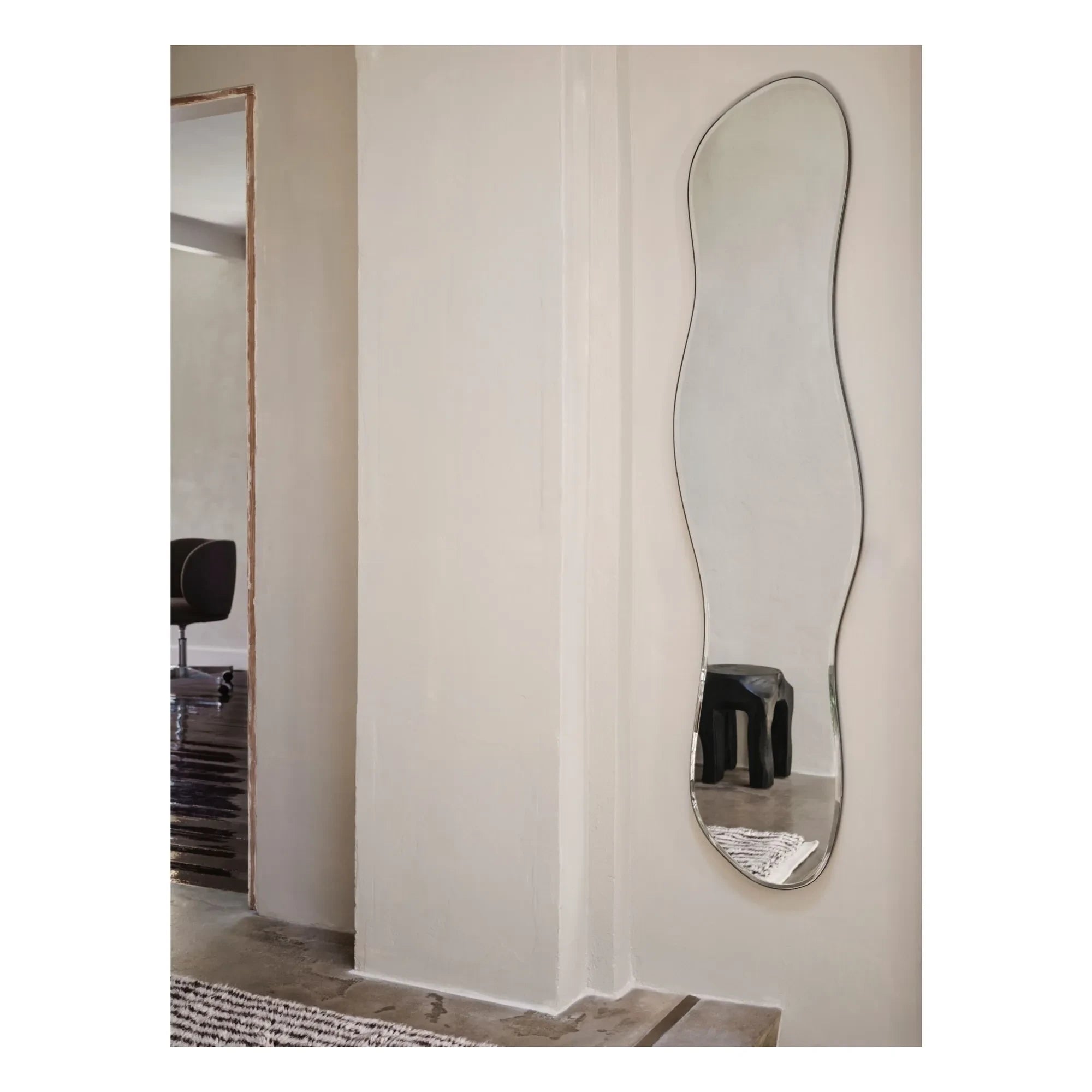 Ferm Living - Espejo Pond | Negro