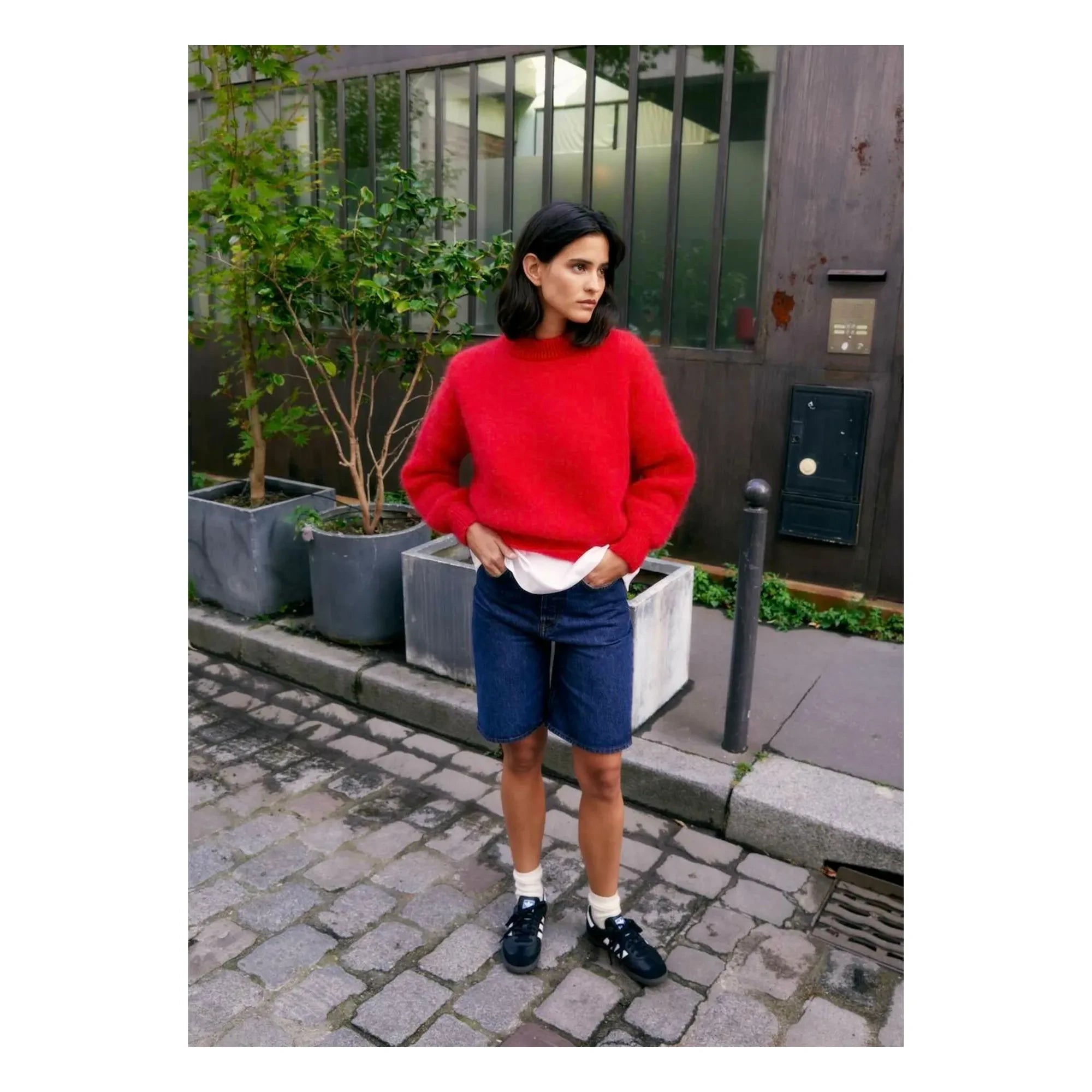 Surprise Paris - Jersey Jane Super Kid Mohair | Rojo