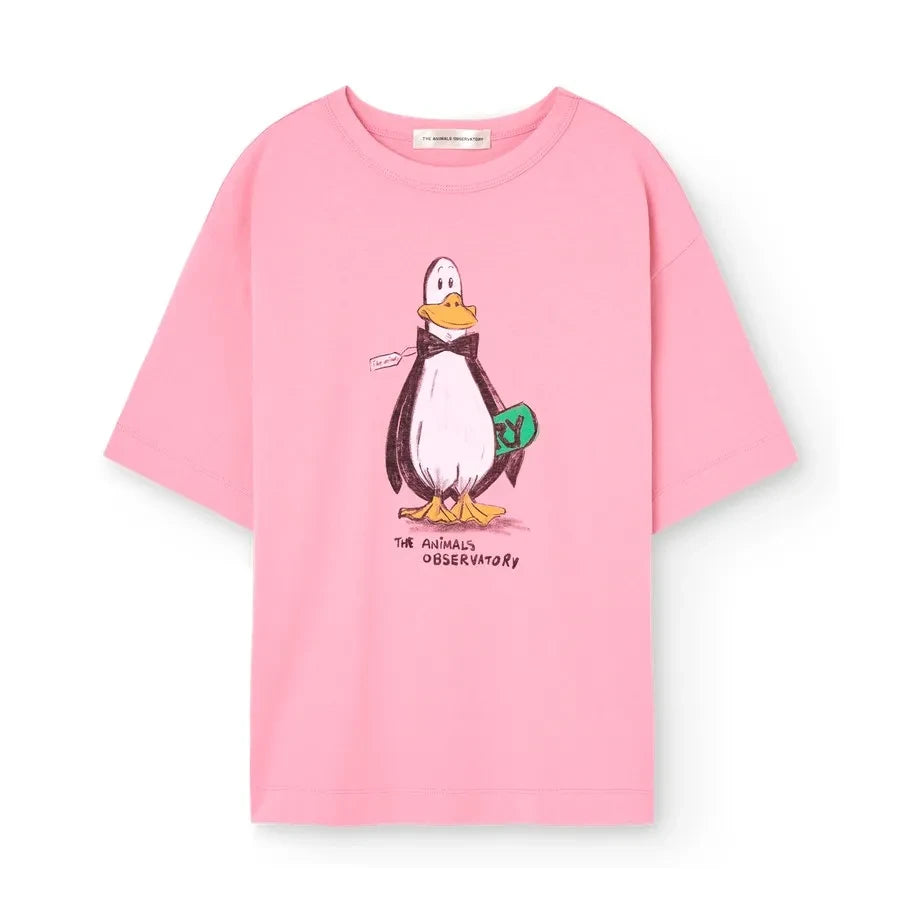 The Animals Observatory - Camiseta de algodón orgánico Collie | Rosa