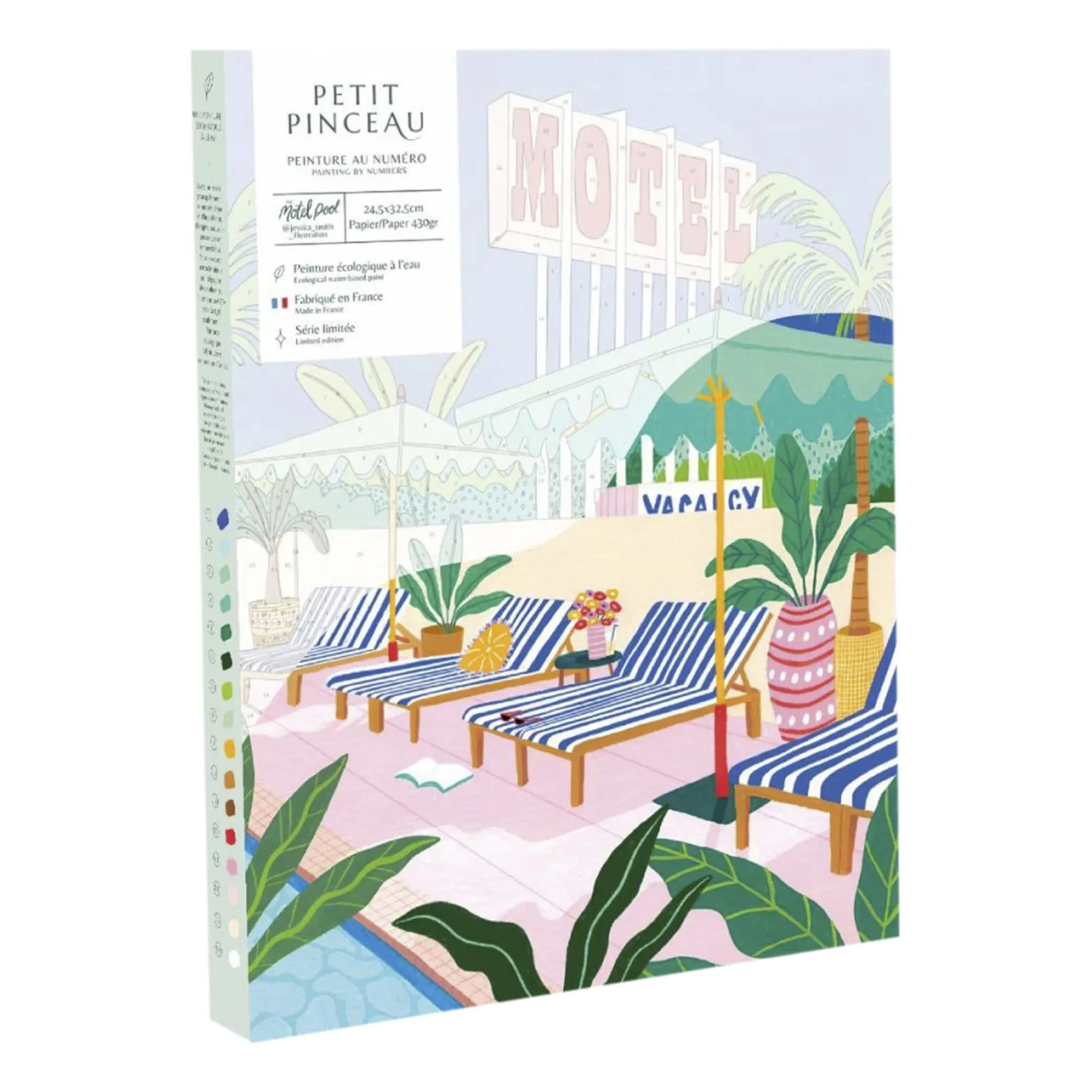 La Petite Épicerie - Set de pintura por números - The Motel Pool
