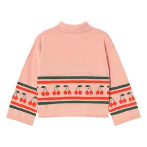 Tinycottons - Polo cereza de punto | Rosa