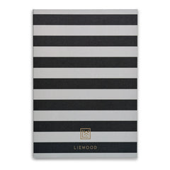 Liewood - Cuadernos A5 Sidney - Set de 3 | All together/Stripe mix