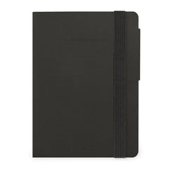Legami - Cuaderno Rayado con Funda Suave Monocromática - Black Suit - My Defter
