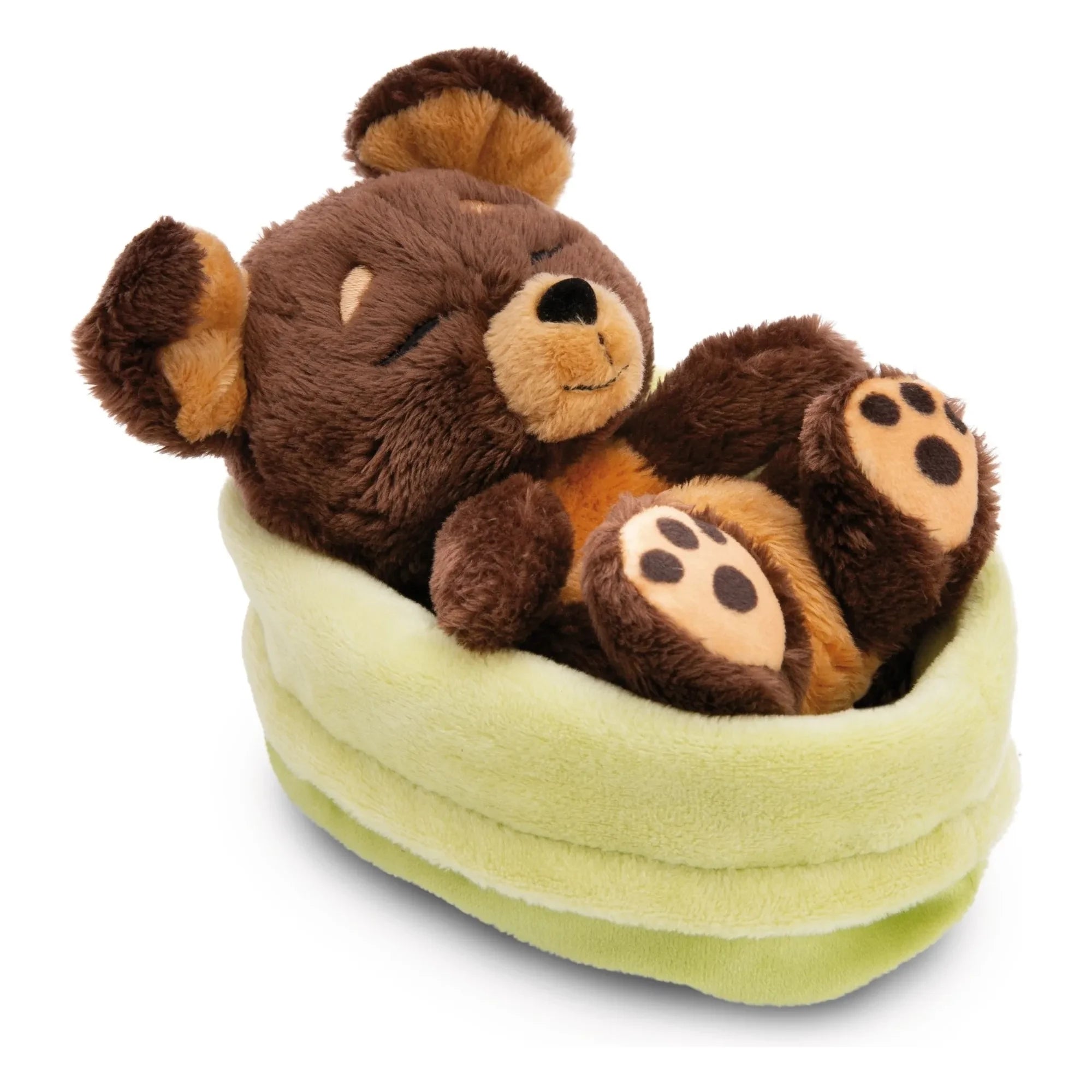 Nici - Perro de Peluche Mascotas Durmientes | Marrón