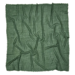 Becksöndergaard - Pañuelo Triangular de Lana Mill | Verde cromo
