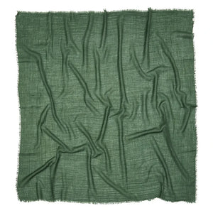 Becksöndergaard - Pañuelo Triangular de Lana Mill | Verde cromo