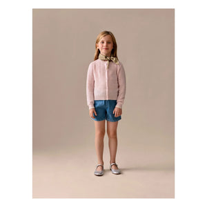 Bonpoint - Milly Shorts de jean de algodón orgánico | Azul