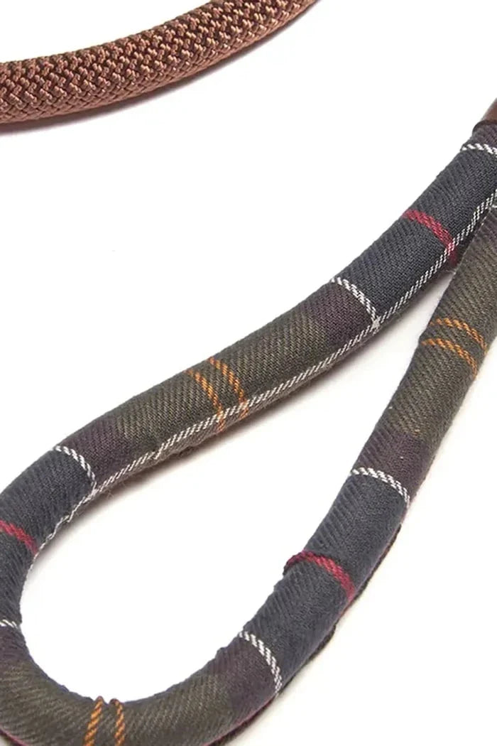 Correa para perros con detalles de tartán Barbour