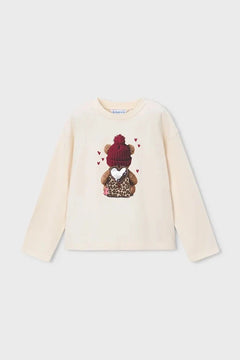 Mayoral blusa de manga larga de algodón para niños