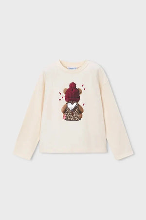 Mayoral blusa de manga larga de algodón para niños