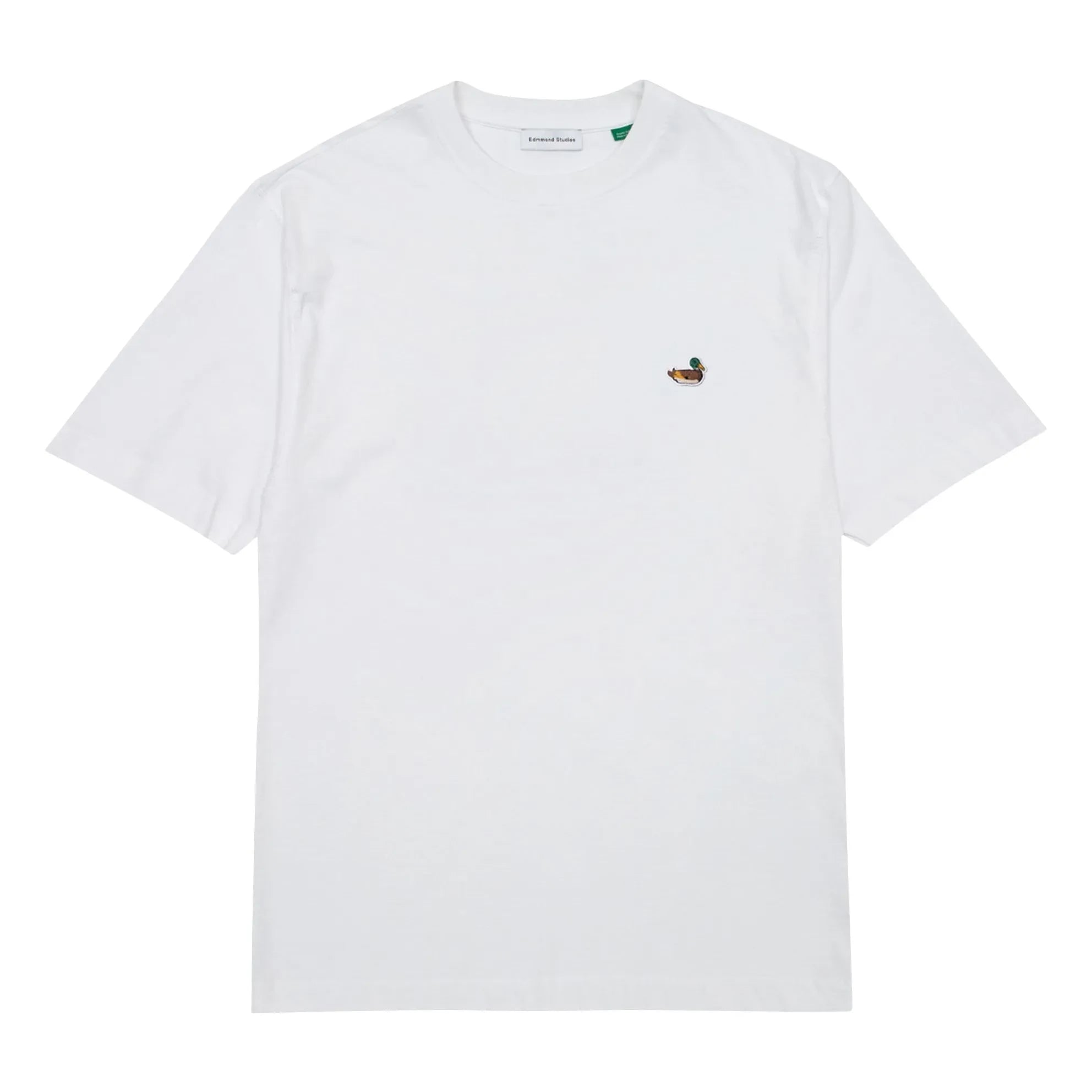 Edmmond Studios - Camiseta Parche Pato | Blanco