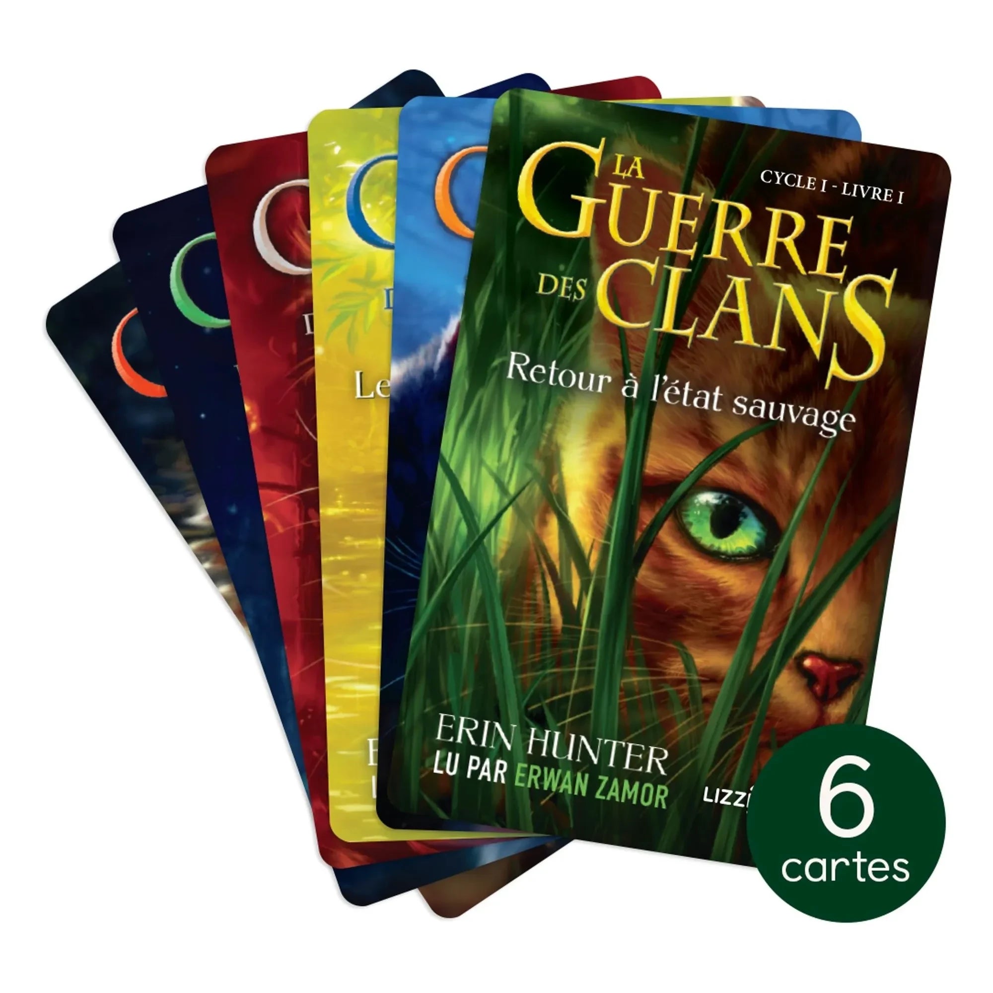 Yoto Player - Cartas de Clan Wars, serie I - Paquete de 6