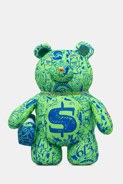 Sprayground - Mochila pequeña estampada verde 910B7389NSZ