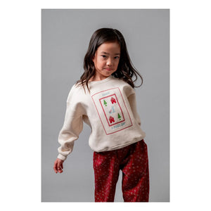 birinit - Magic Day organik pamuklu sweatshirt | Ivory