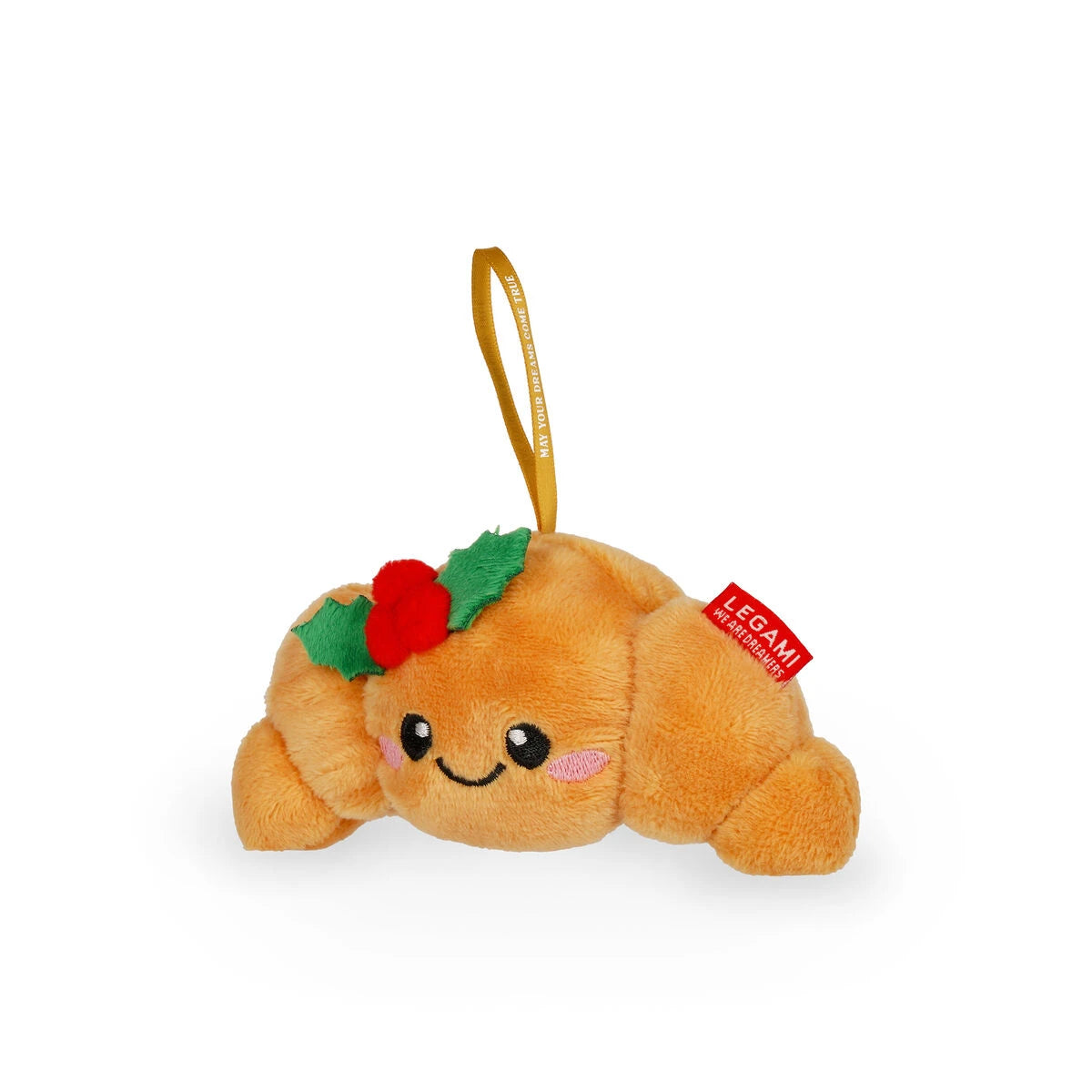 Legami - Adorno de Árbol de Navidad de Juguete de Peluche en Forma de Croissant - Oh-Oh-Ohrnaments