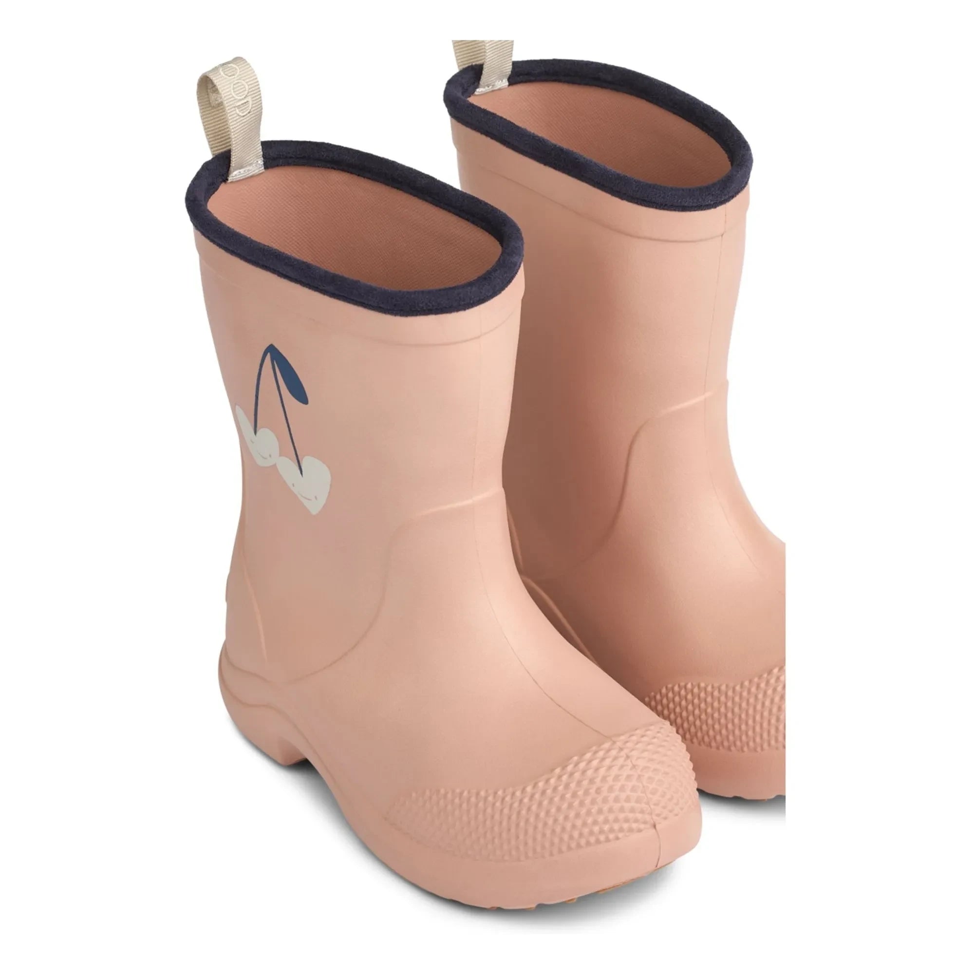 Liewood - Botas de agua Aston Hearts | Rosa pálido