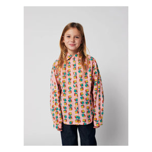 Bobo Choses - Camisa Dés de algodón orgánico | Rosa