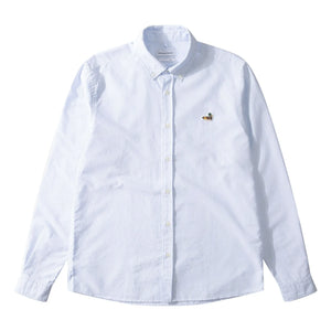 Edmmond Studios - Camisa de Rayas con Estampado de Pato | Crudo