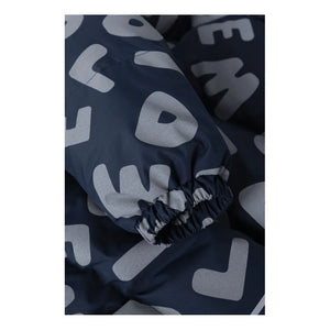 Liewood - Chaqueta de plumón Adelina con letras reflectantes Hecha de fibras recicladas | Azul marino
