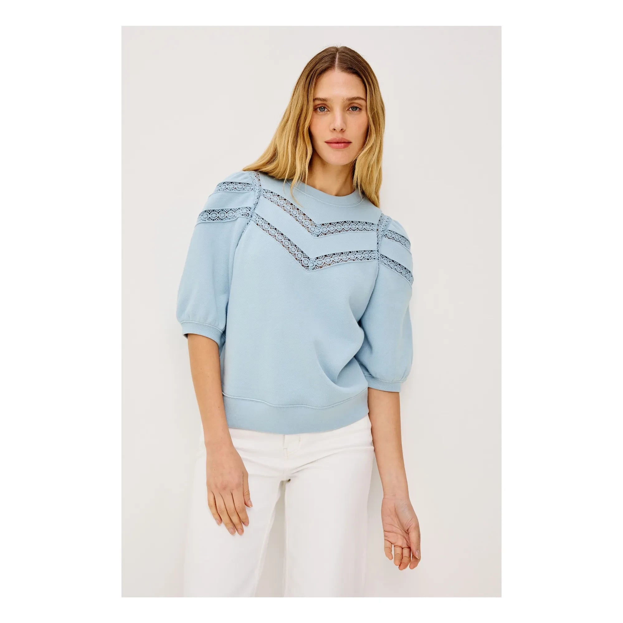 Rails - Jersey bordado Adria | Azul