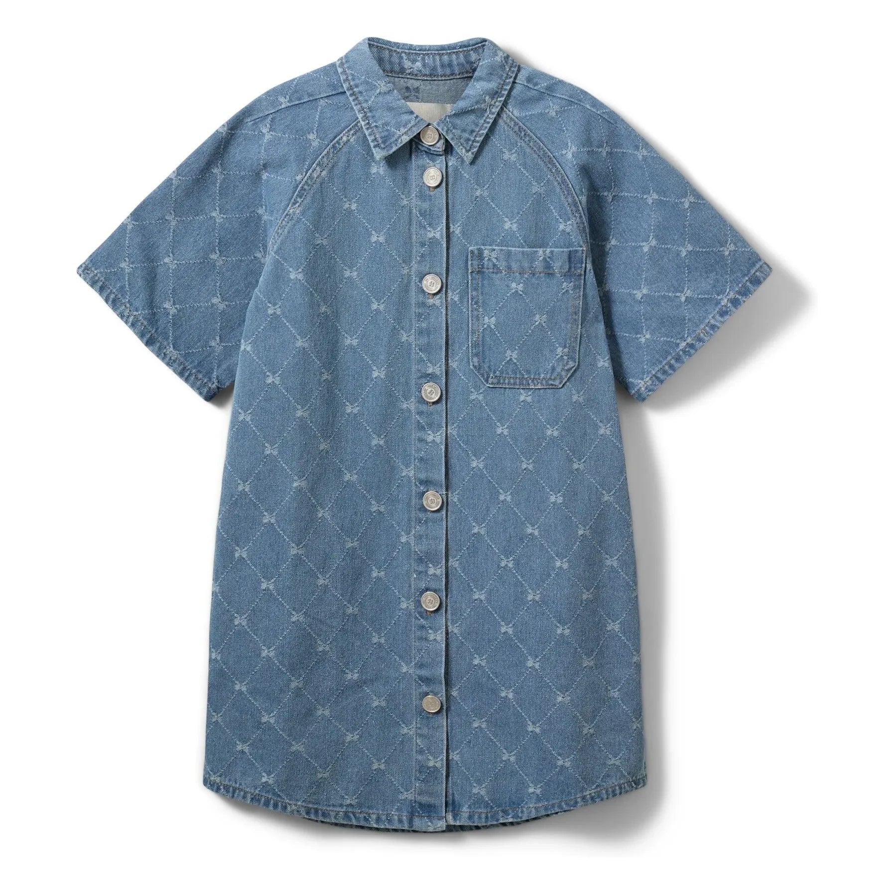 Sofie Schnoor - Vestido camisa vaquero Mayasy | Azul