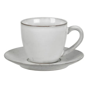 Broste Copenhagen - Posavasos de cerámica de gres Nordic Sand | Gris claro