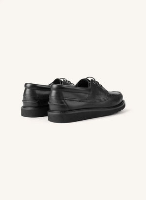 Garment Project - Zapatillas de Cuero Egon | Negros