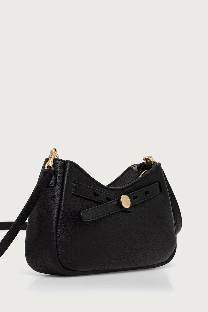 Bolso bandolera de piel Tory Burch Romy Zip para mujer
