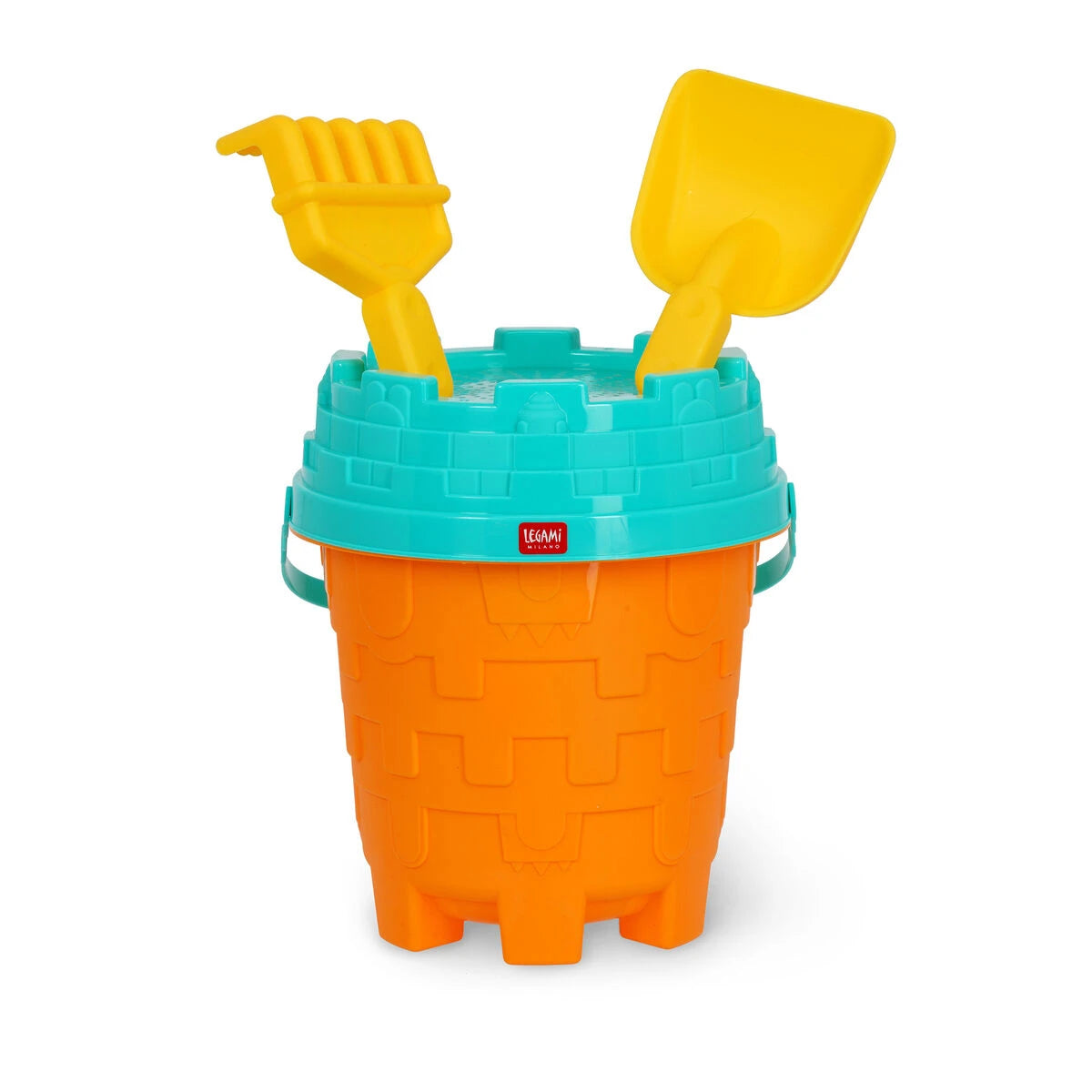 Legami - Set de Cubo de Playa y Molde de Arena - Juguetes de Playa