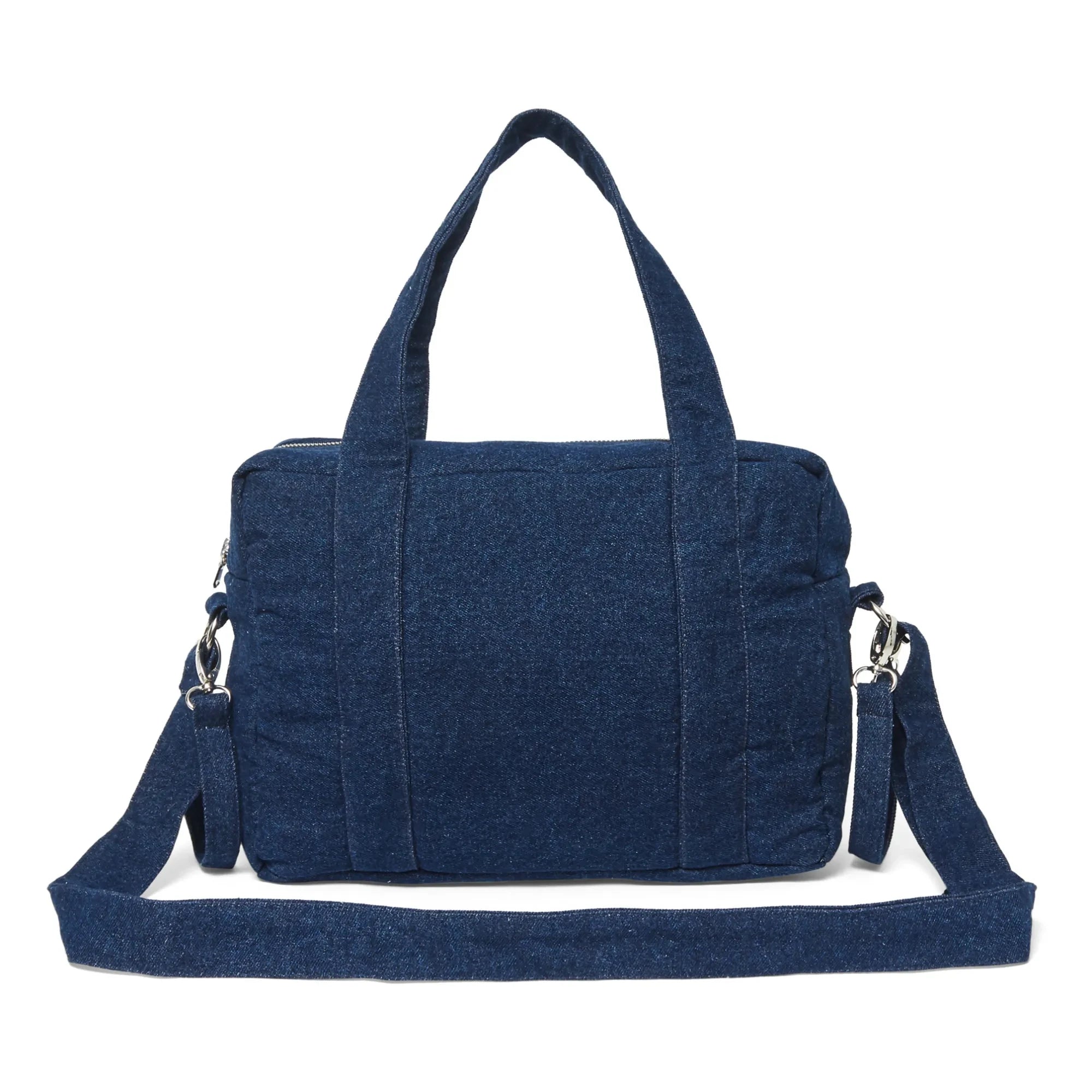 rivedroite - Bolso Cambiador Mini Darcy Denim Reciclado | Denim sin lavar